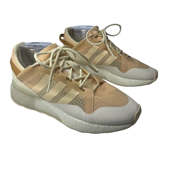 ADIDAS Women’s Sneakers ZX 2K Boost in Halo Amber Athletic Running US 9 - Picture 2 of 11